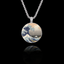 Great Wave off Kanagawa Silver Pendant - Hokusai Japanese Art Necklace