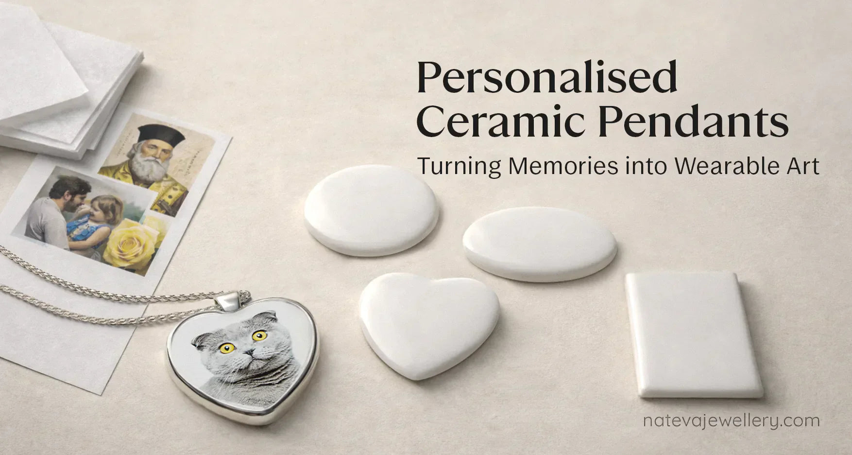 Personalised Ceramic Pendants: Turning Memories into Wearable Art