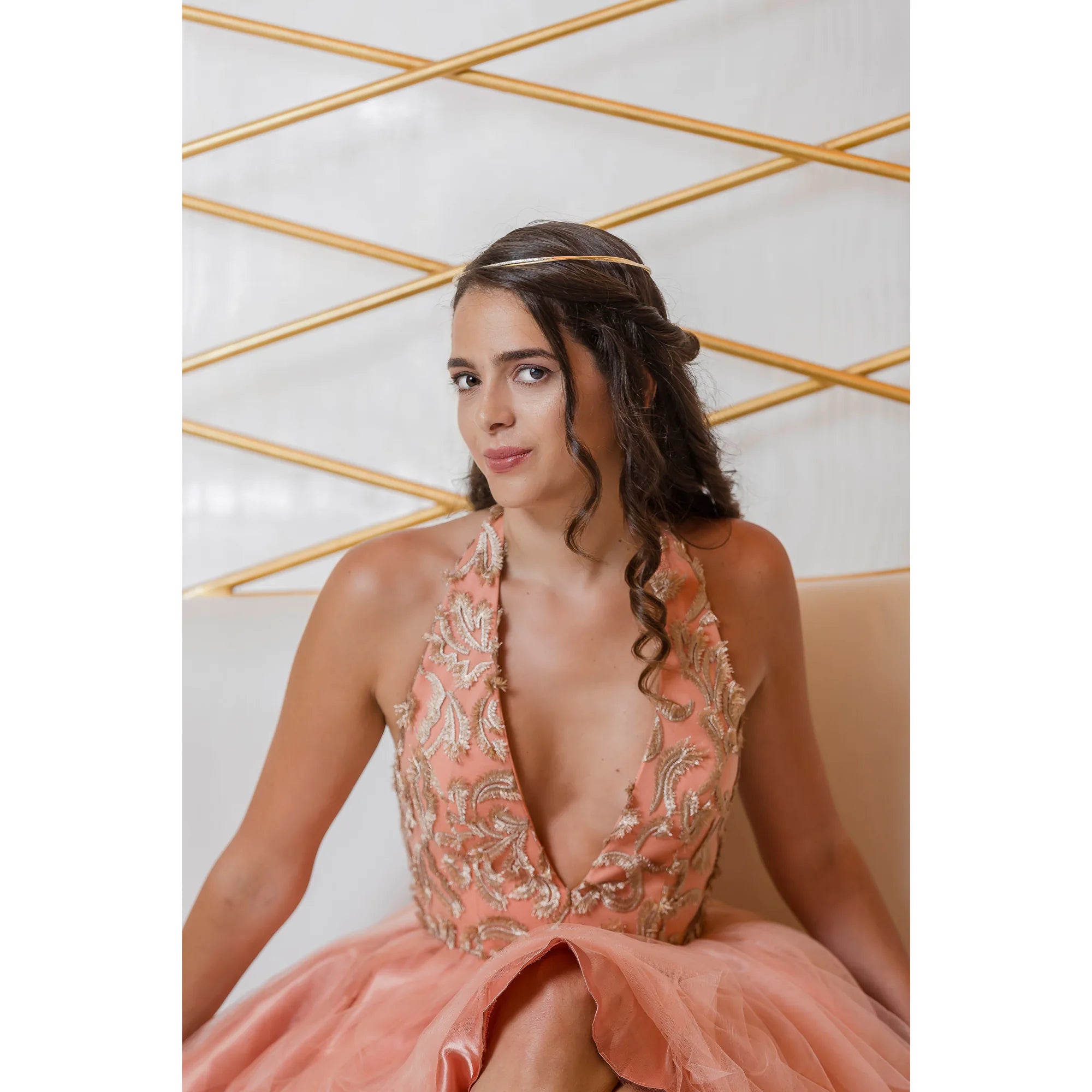 Greek Orthodox Two-Tone Wedding Crowns (Hammered Stefana)