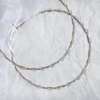 Sterling Silver Stefana with Double Twisted Wire & Swarovski Crystals