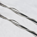 Greek Orthodox Braided Wire Wedding Crowns / Stefana