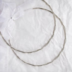 Greek Orthodox Braided Wire Wedding Crowns / Stefana