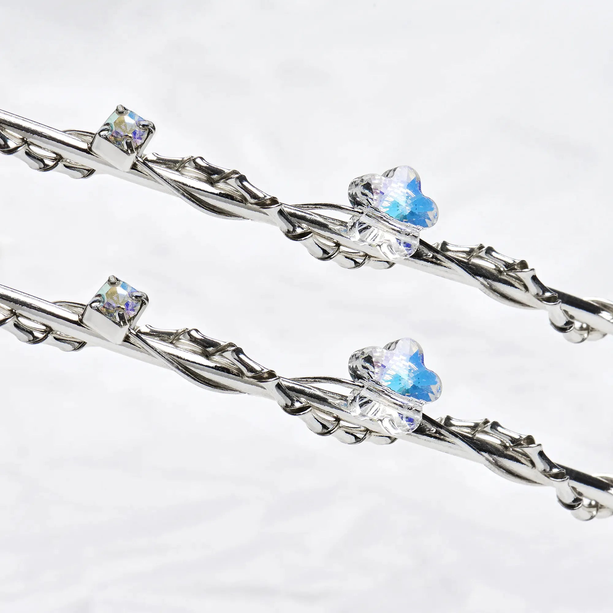 Greek Orthodox Wedding Crowns / Stefana with Swarovski Crystals