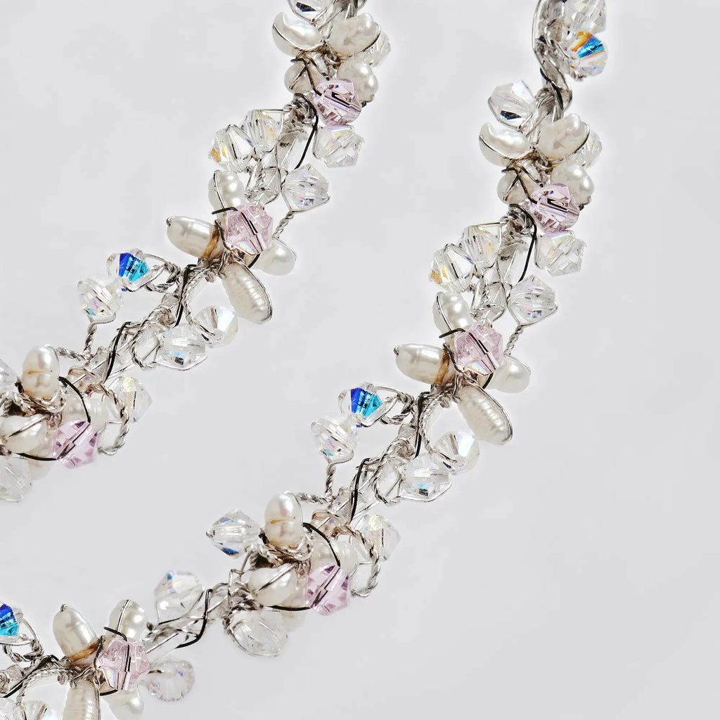 Greek Orthodox Wedding Crowns / Stefana with Pearls & Swarovski