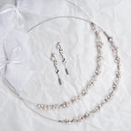 Greek Orthodox Wedding Crowns / Stefana with Pearls & Swarovski