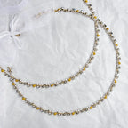 Greek Orthodox Wedding Crowns (Stefana), plated Beades & Crystals